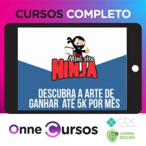 Mini Site Ninja 2.0 - Venha Ser Um Ninja