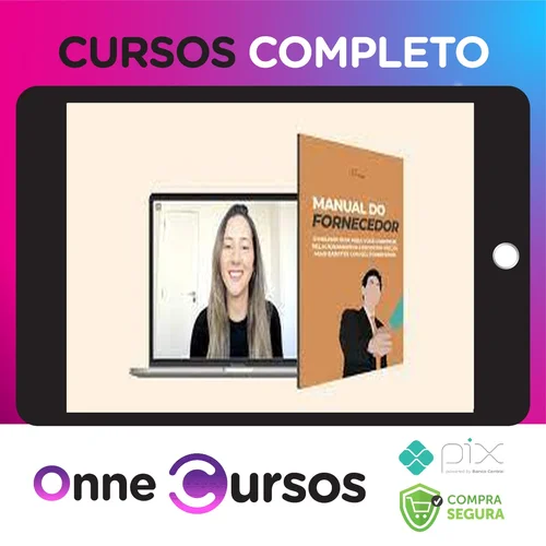 Manual do Fornecedor - Paola Cruz