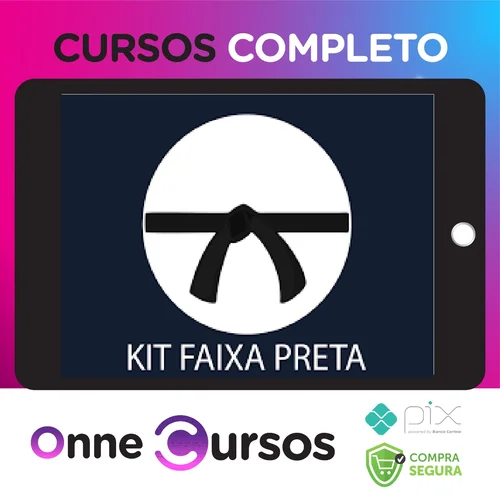 Kit Faixa Preta - Rodrigo Mourão